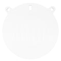 B/c 12" 3/8" Steel Trgt Round Plate