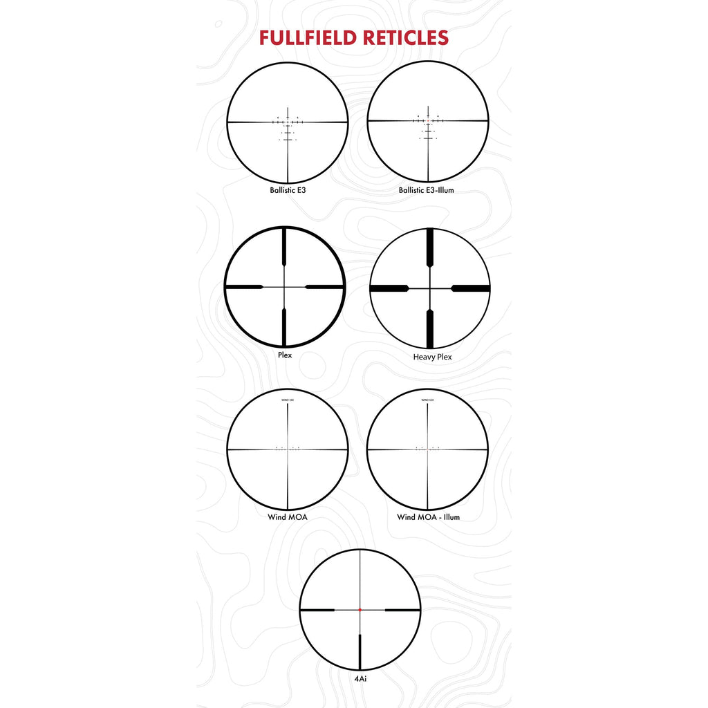 Burris Fullfield 2-8x35mm Plex Blk