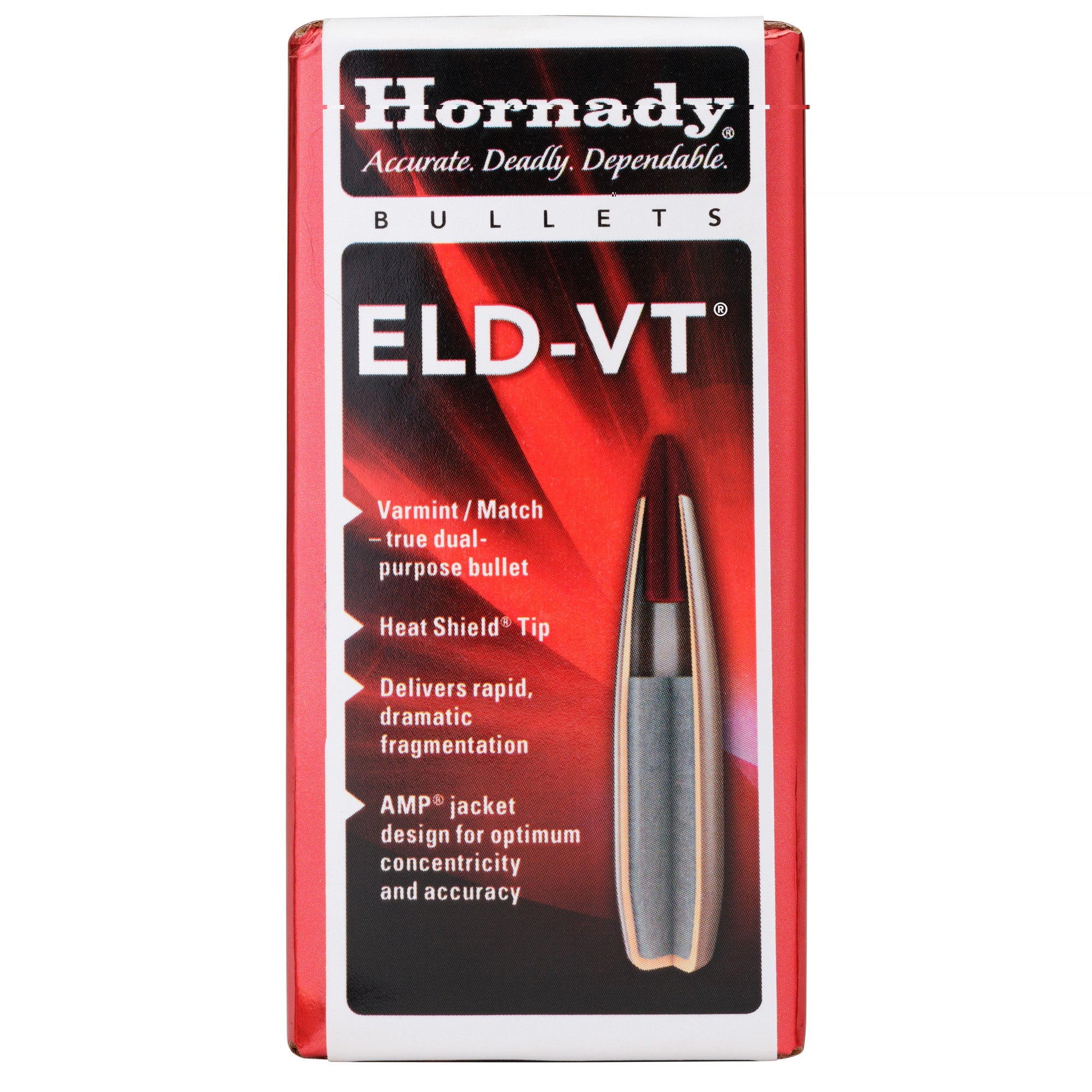 Hrndy 25 Cal .257 95 Gr Eld-vt 100ct