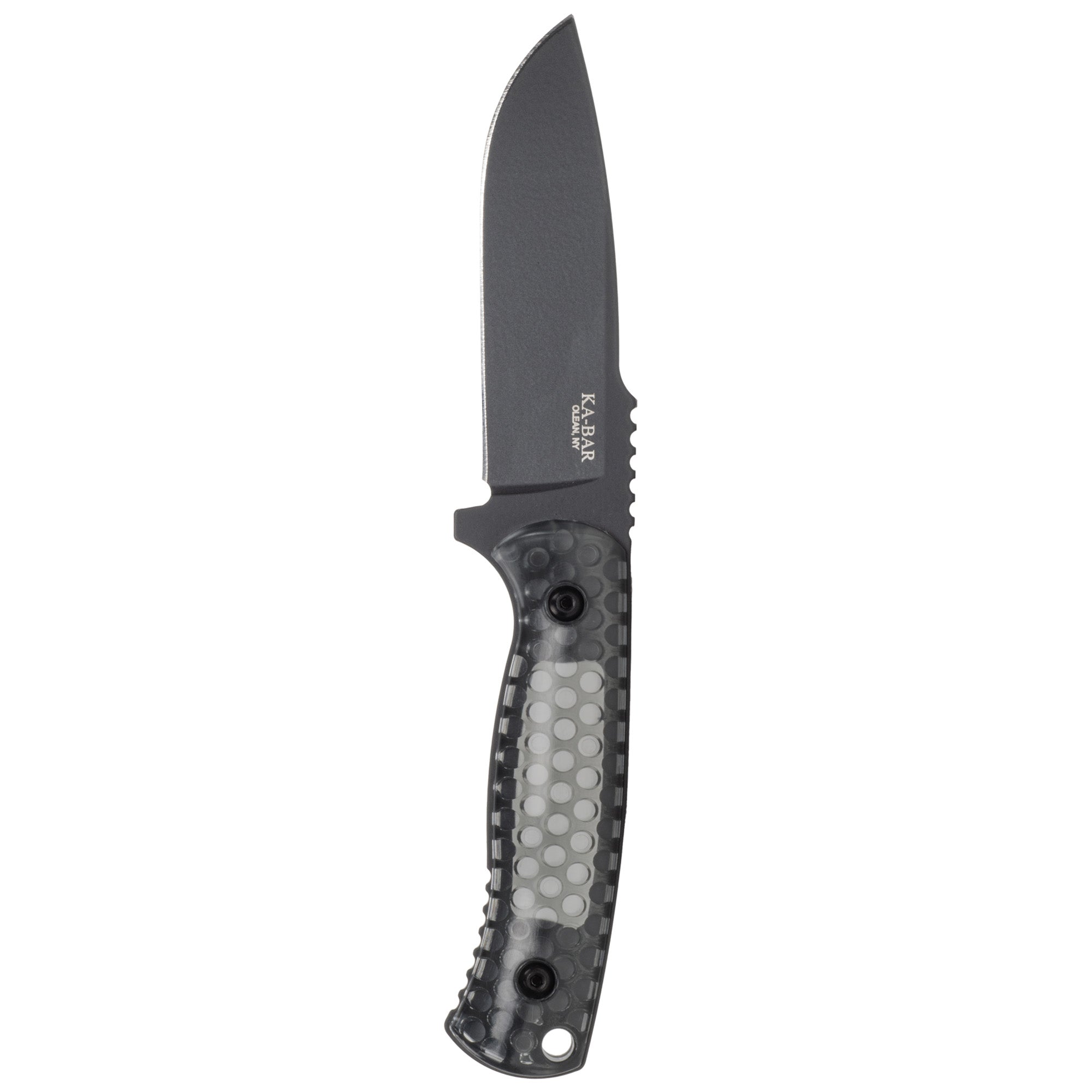 Kbar Cool Name Drop Point Blk W/shth