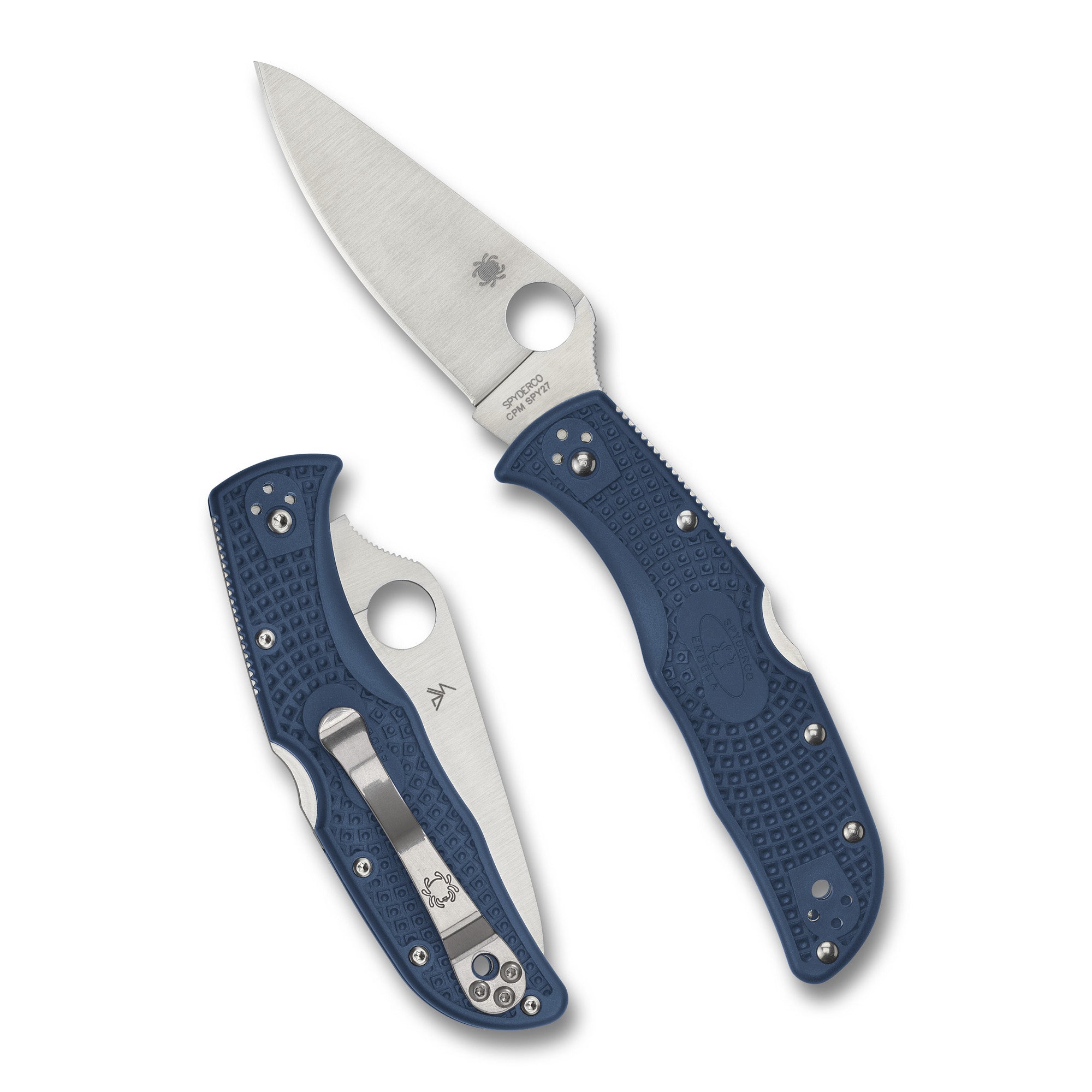 Spyderco Endela Ltwt Cpm 3.41" Blue