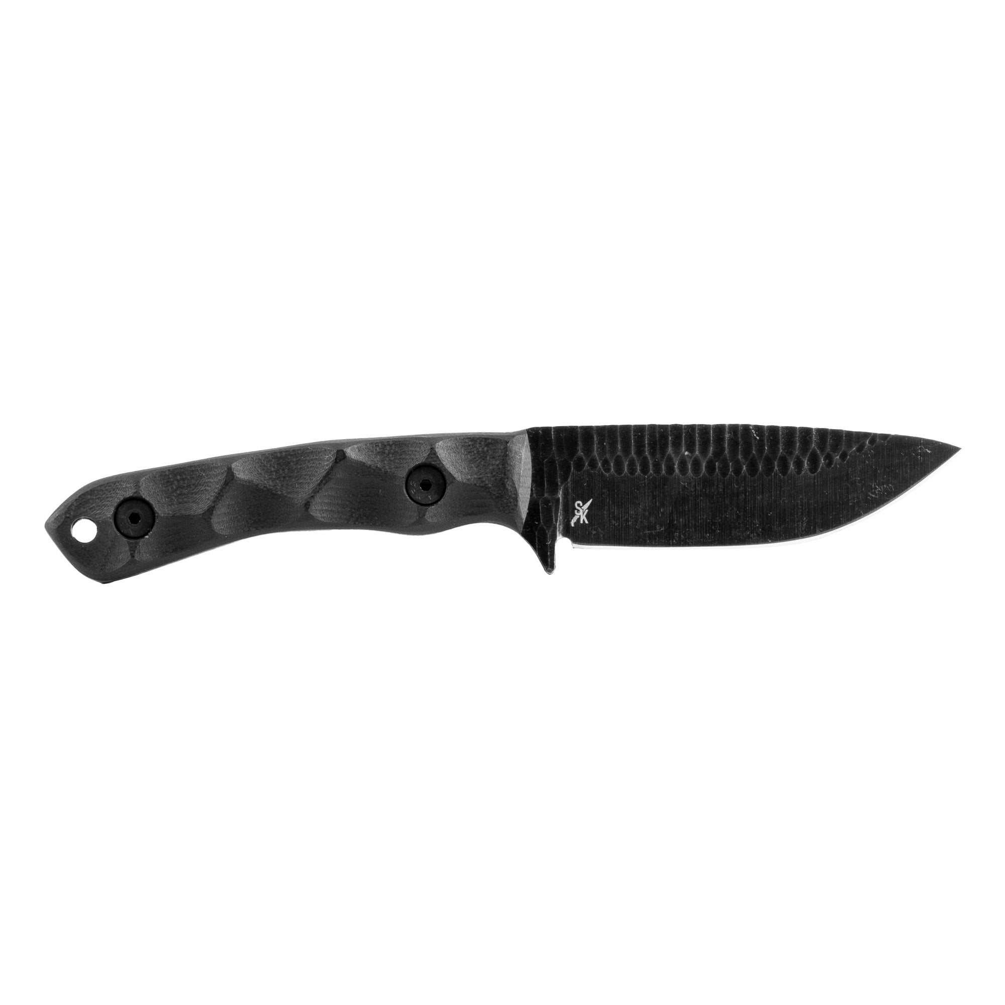 Stroup Gp2 3.5" Acid Etched Blk
